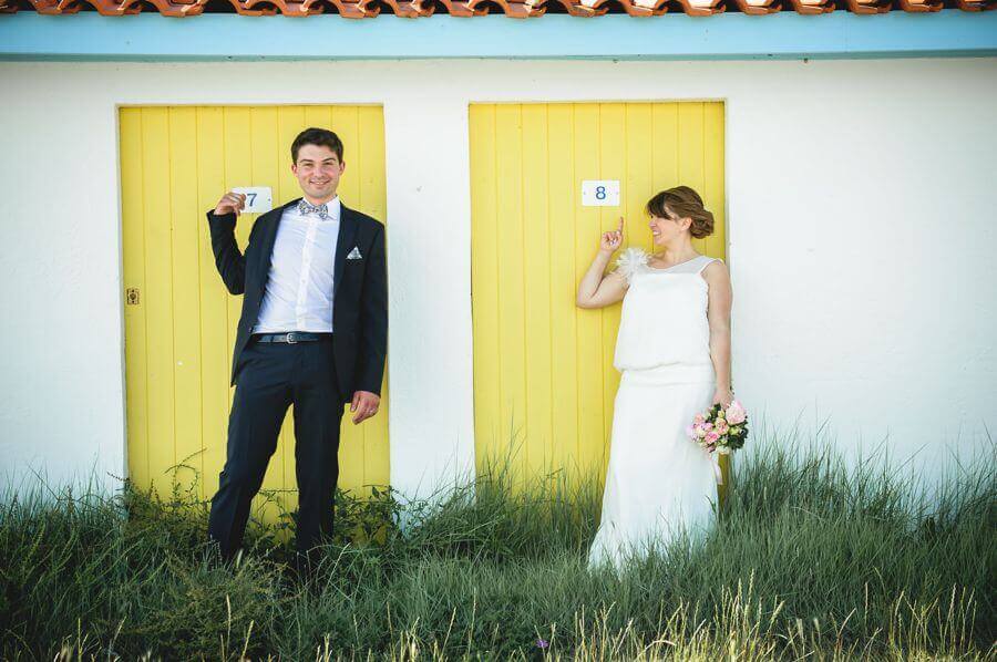 wedding dans une cabane ostréicole au Cap Ferret