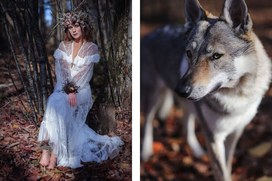 Robe de mariée sur mesure - Confidentiel création
