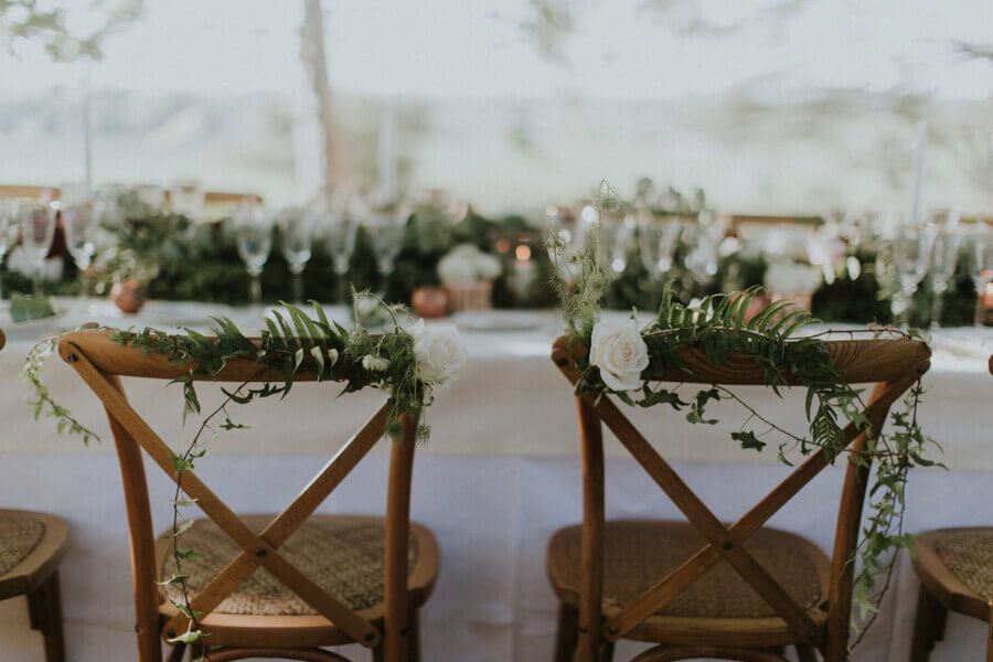June blog parle d'un de nos mariages sur son blog - décoration de table de mariage 2