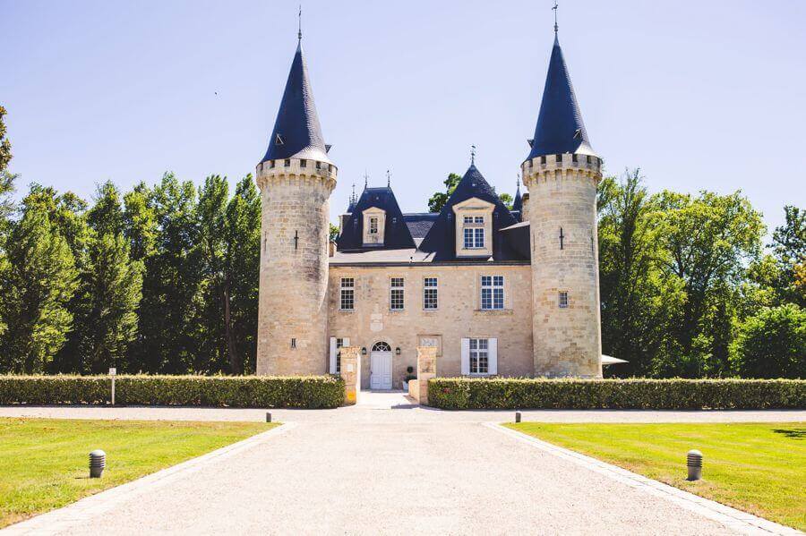 Le bouchon de vin de Bordeaux, mariage de princesse au château d'Agassac